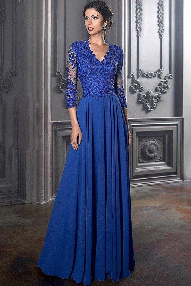 Robe Soirée Bleu Roi  Robe De Soirée Bleu Roi